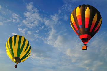 Fototapeta premium Balloon with blue sky