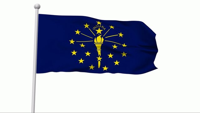 Fahne Indiana NTSC