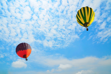 Balloon with blue sky