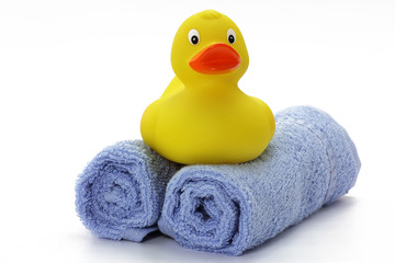 badetücher mit ente