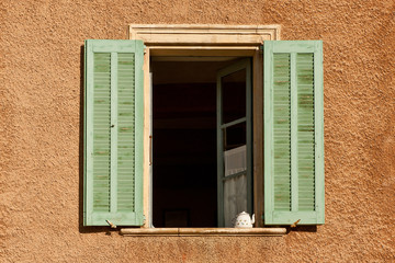 Fenster in Aiguines