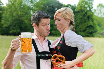 pärchen hat spass