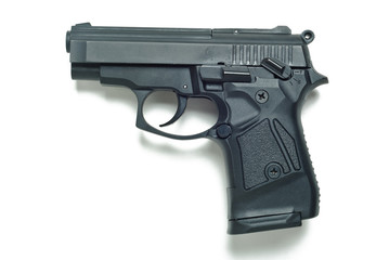 Black handgun