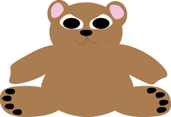 a brown bear illustration