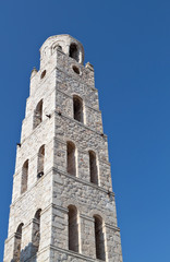 Traditional tower structure at Areopoly of Mani in Greece