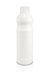 Milk bottle, Isolated