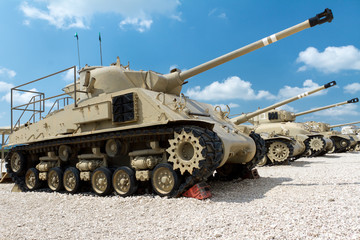 Museum of tanks. Israel.