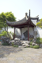 Typical Chinese garden, Suzhou, China