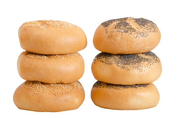 Mohn und Sesam Brötchen