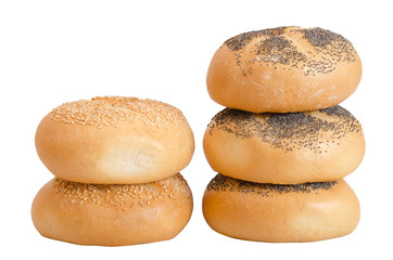 Mohn und Sesam Brötchen