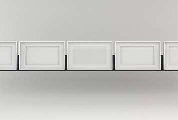 Cornici bianche vuote © marsil