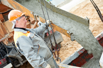 concrete pouring work