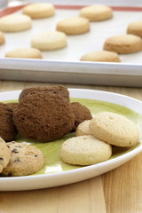 delicious assorted cookies
