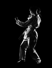 karate girl