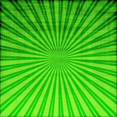 grunge starburst in green
