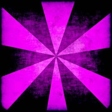 Grunge Starburst In Purple