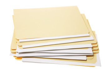 Stack of Manila Folders