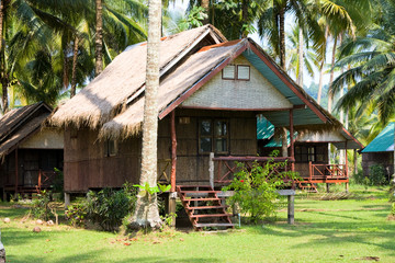 Beach bungalow , Thailand .