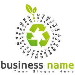 logo symbole recyclable