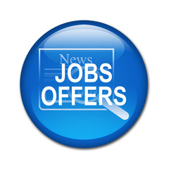 Boton billante JOBS OFFERS