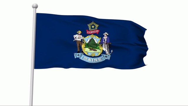 Flag Maine PAL