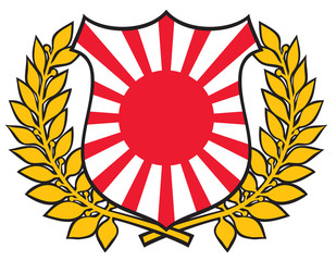japan flag emblem