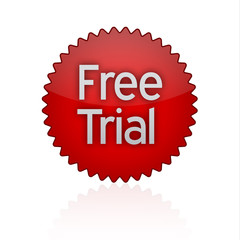 Free Trial Sticker