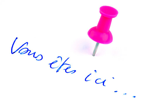 Vous &ecirc;tes ici