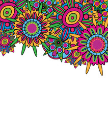 Abstract floral background