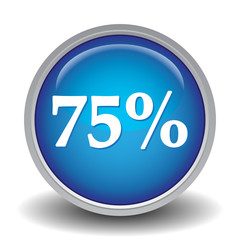 75 PERCENT ICON
