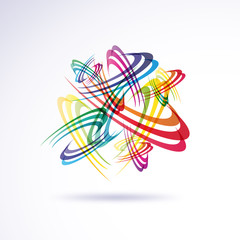 Caos background   Vector © puckillustrations