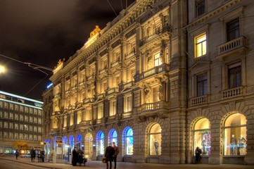 Zürich am Abend