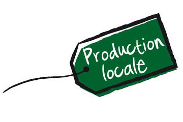 Etiquette "Production locale"