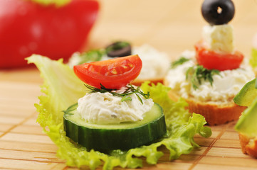 small sandwich