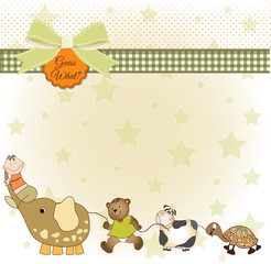 baby shower announcement