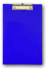 The blue clipboard