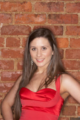 Portrait of young woman