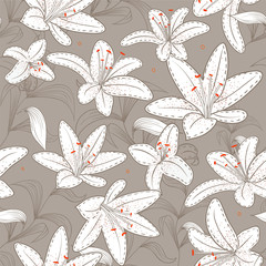 Floral seamless pattern