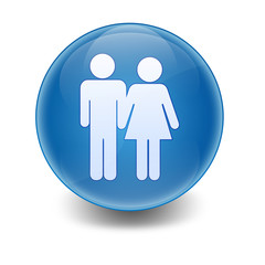 Esfera brillante matrimonio