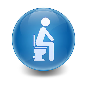Esfera brillante WC