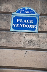 place Vendôme à Paris