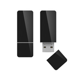 Illustration. Flash-card black on a white background.