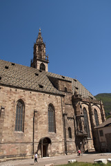 City of Bolzano in the Italian Tyrol, Northern Italy
