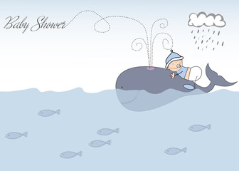 baby shower announcement