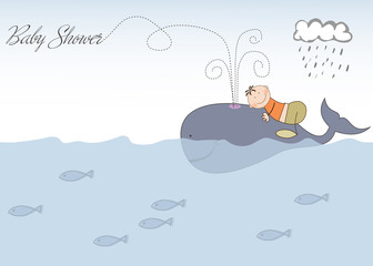 baby shower announcement