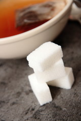 thé au sucre