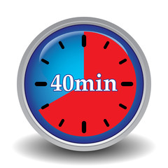 40 MINUTES ICON