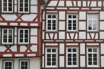 Fachwerk in der Altstadt von Schwäbisch Hall - Deutschland