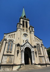 Fototapeta na wymiar Kościół Notre-Dame w Aix-les-Bains, Francja