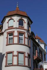 Fototapeta na wymiar historisches Wohngebäude in Heidelberg